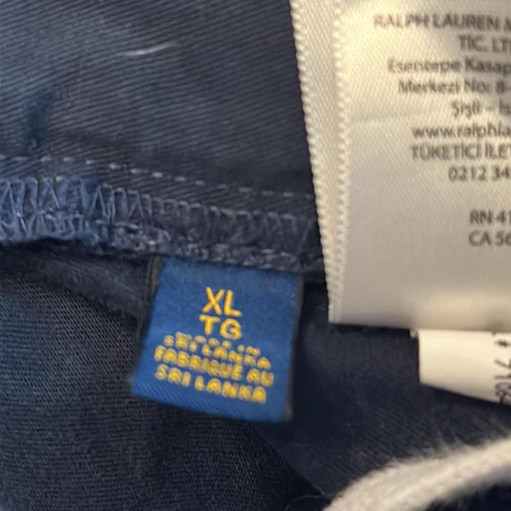 Mens Polo Ralph Lauren Navy Blue shorts - Picture 7 of 9